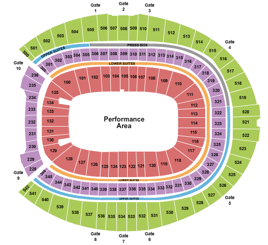 Empower Field At Mile High Supercross Seating Chart